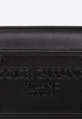 Dolce 
Gabbana 3D-Effect Logo Folded Cardholder Black BP1643 AG218-80999