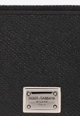 Dolce 
Gabbana Logo Plate Cardholder with Keyring Black BP2524 AG219-80999