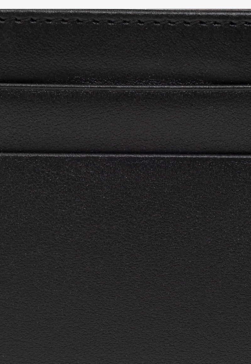 Dolce 
Gabbana Raised Logo Calf Leather Cardholder Black BP3239 AG218-80999