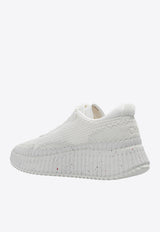 Chloé Nama Lace-Up Sneakers White CHC22S579 Y0-101