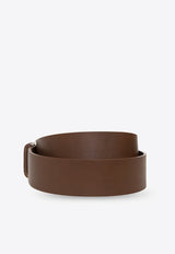 Carhartt Wip Leather Belt with Logo I030992 0-14EXX