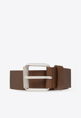 Carhartt Wip Leather Belt with Logo I030992 0-14EXX