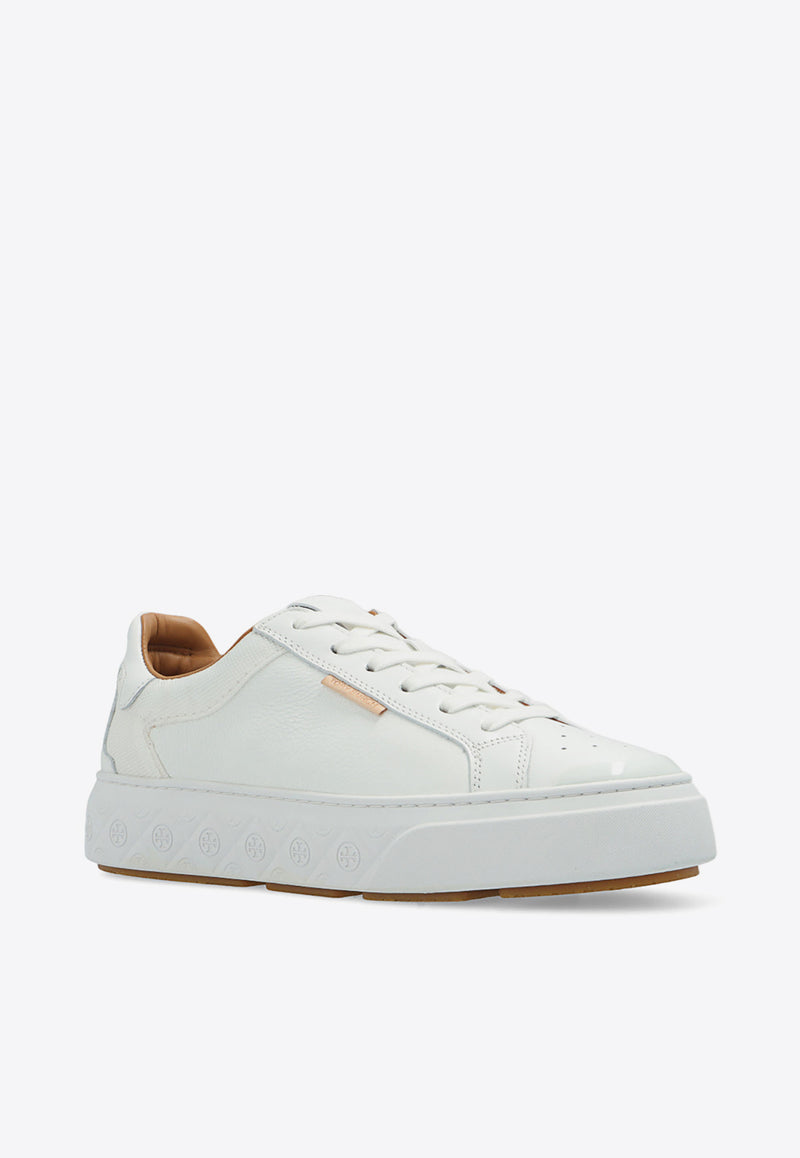 Tory Burch Ladybug Leather Sneakers White 143067 0-100