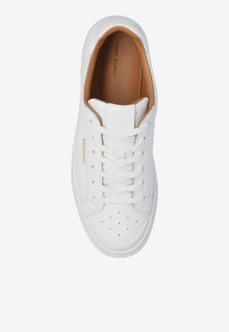 Tory Burch Ladybug Leather Sneakers White 143067 0-100