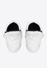 Moon Boot Kids Boys Icon Low-Top Pumps White 146003 00-002K