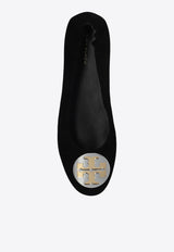 Tory Burch Claire Suede Ballet Flats Black 147378 0-001