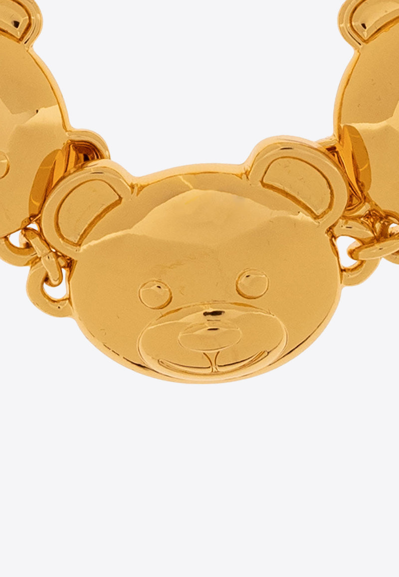 Moschino Teddy Bear Chain-Link Bracelet 23171 A9102 8401-0606