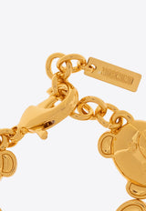 Moschino Teddy Bear Chain-Link Bracelet 23171 A9102 8401-0606