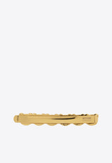 Moschino Teddy Bear Detail Hair Clip Gold 23171 A9139 8448-0606