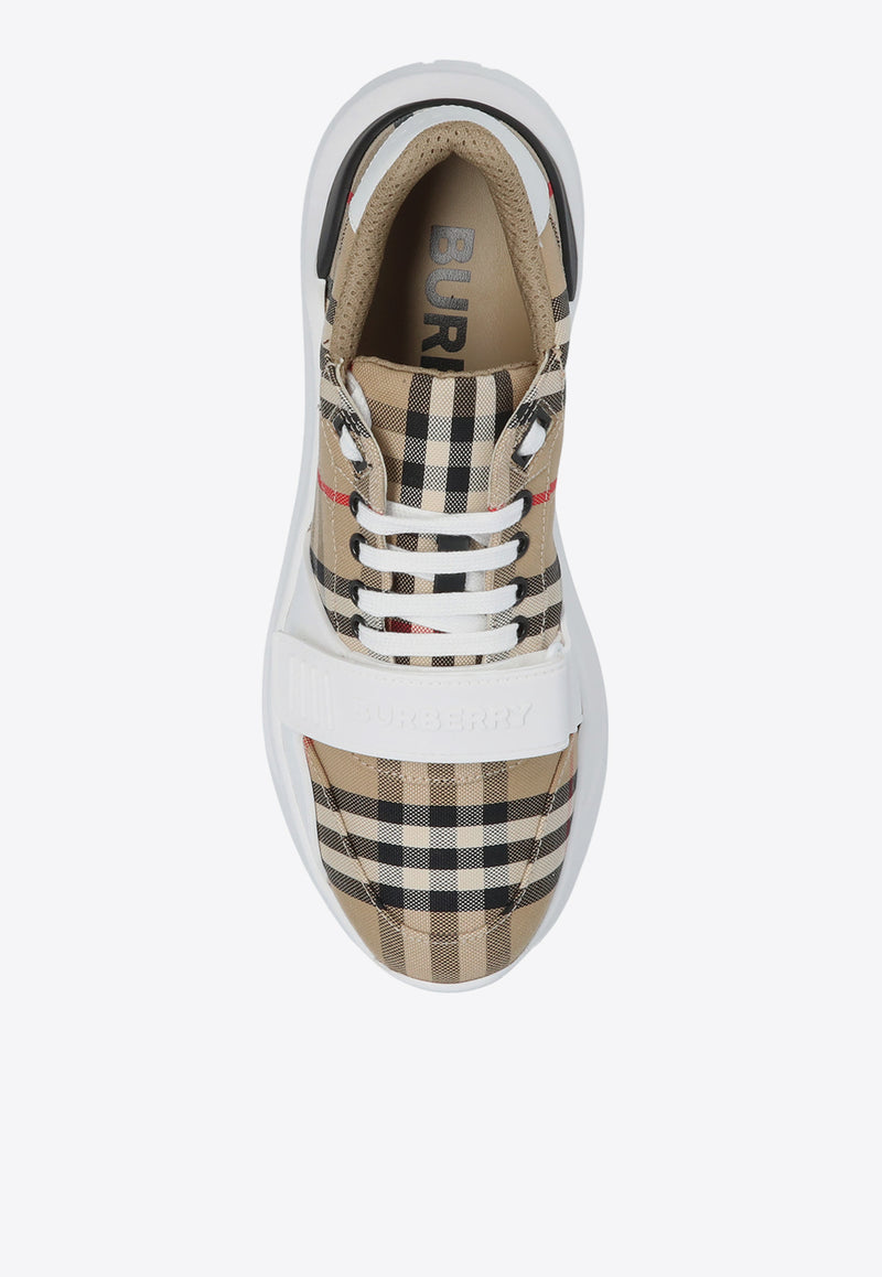 Burberry Vintage Check Low-Top Sneakers Beige 8050509 A7028-ARCHIVE BEIGE IP CHK