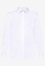 Giorgio Armani Long-Sleeved Button-Up Shirt 8WGCCZMS TZ069-U0BN