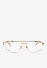 Balmain Brigade Square-Framed Optical Glasses BPX-142C-56 0-0