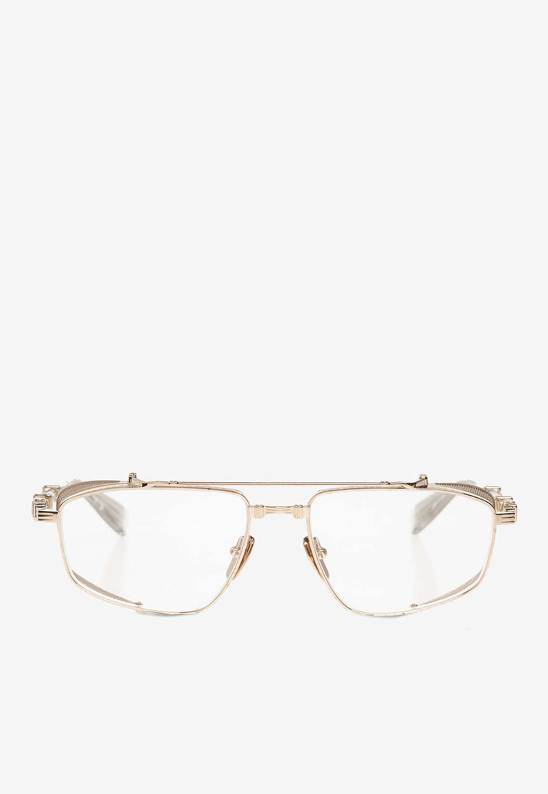 Balmain Brigade Square-Framed Optical Glasses BPX-142C-56 0-0