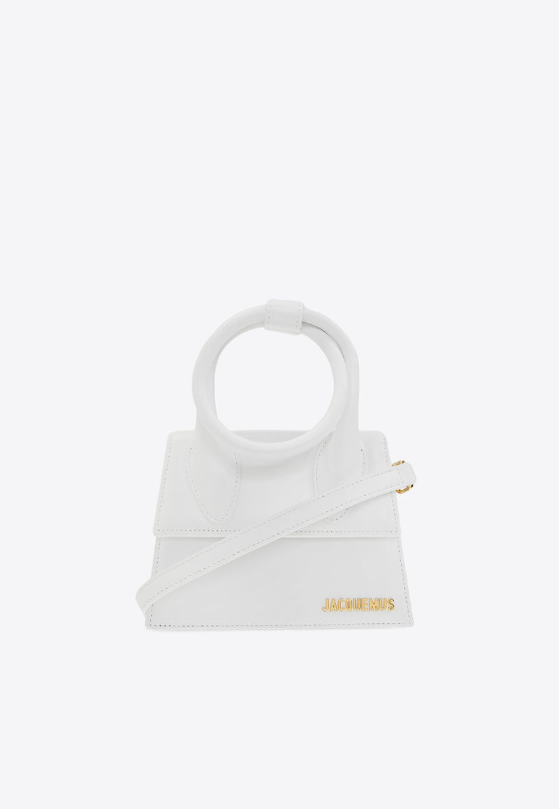 Jacquemus Le Chiquito Noeud Shoulder Bag 213BA05-213 300-100 White