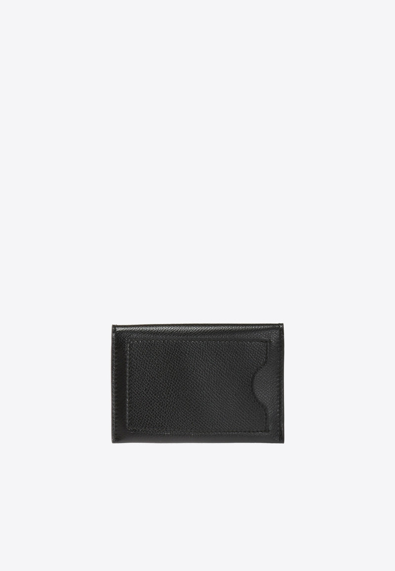 Salvatore Ferragamo Vara Bow Leather Cardholder Black 22D155 009 683522-NERO