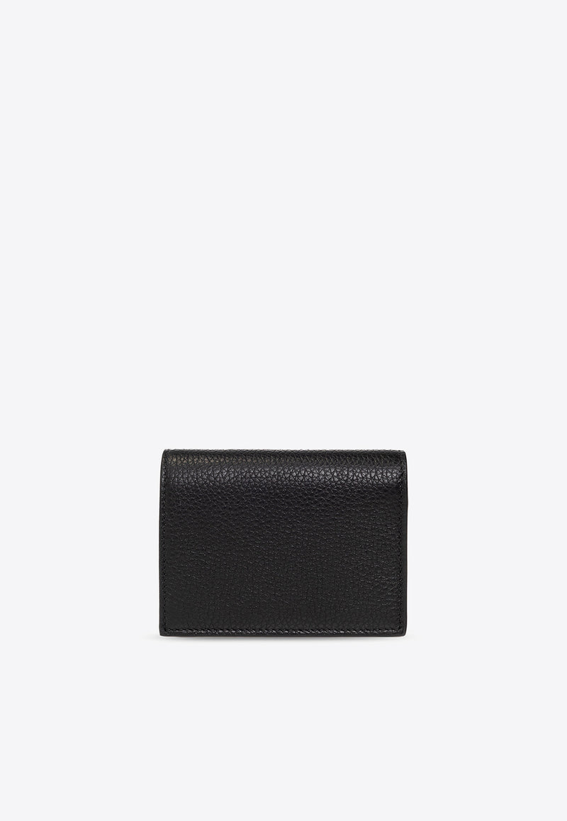 Salvatore Ferragamo Small Gancini Leather Wallet 22D514 051 736967-NERO Black