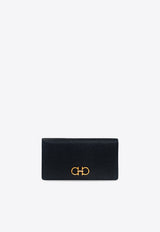 Salvatore Ferragamo Gancini Continental Wallet 22D779 153 726510-NERO Black