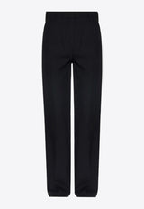 Burberry Jaylie Wool Tailored Pants Black 8057490 A1189-BLACK