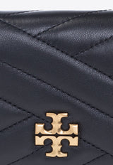 Tory Burch Kira Quilted Leather Wallet Black 90344 0-001