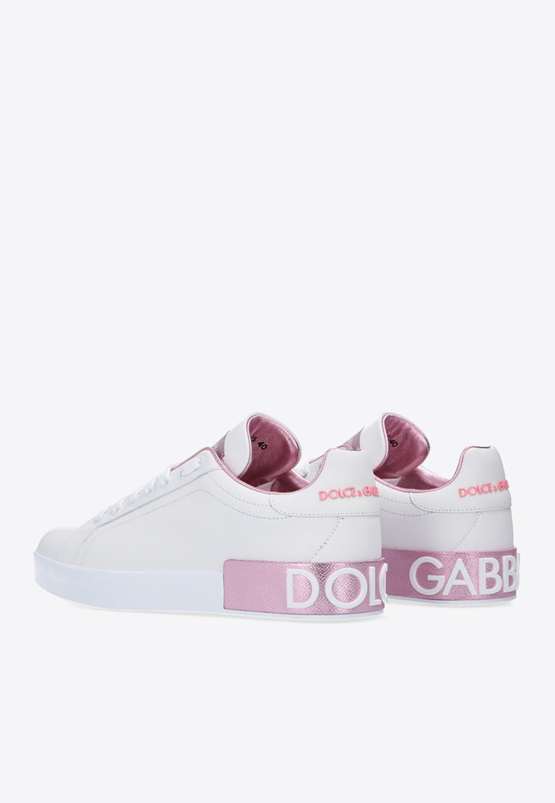 Dolce 
Gabbana Portofino Low-Top Sneakers CK1544 AX615-87587 White