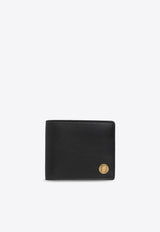 Versace Medusa Head Leather Wallet Black DPU2463 1A03190-1B00V