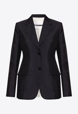 Jil Sander Single-Breasted Tailored Blazer Blue J04BN0003 J70013-401