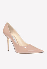 Jimmy Choo Love 100 Pumps in Patent Leather LOVE 100 PWJ-BALLET PINK