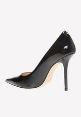 Jimmy Choo Love 100 Pumps in Patent Leather LOVE 100 PWJ-BLACK