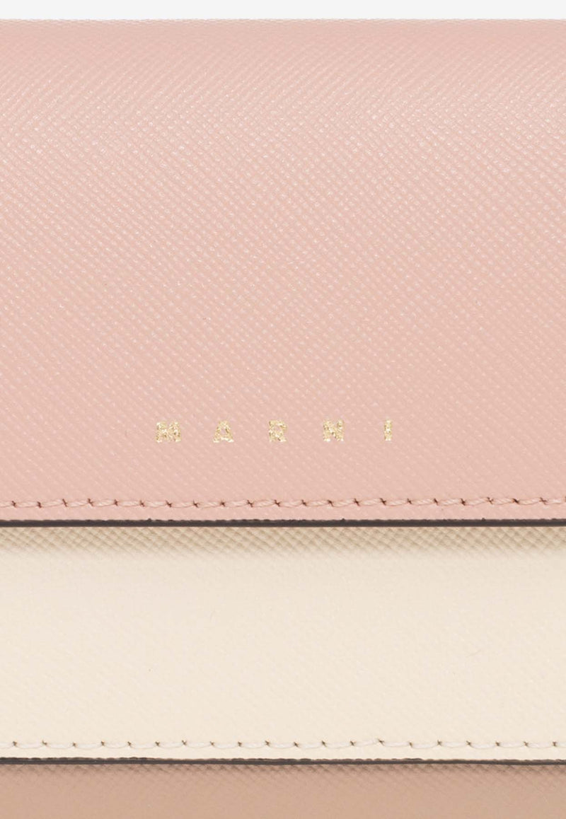 Marni Bi-Fold Color-Block Leather Wallet PFMO0052U8 LV520-Z605M