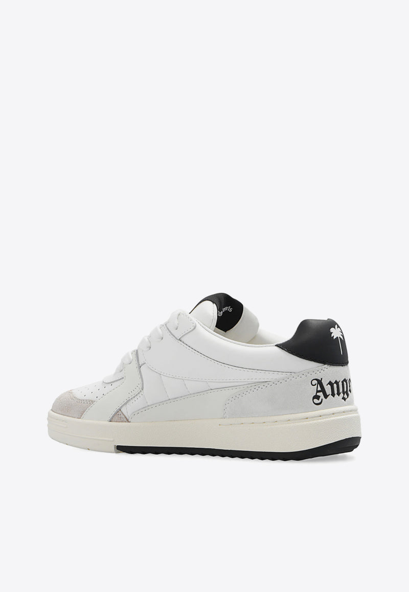 Palm Angels University Low-Top Sneakers White PWIA049F22 LEA001-0110