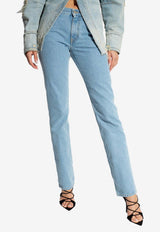 The Attico Classic Straight-Leg Jeans 231WCP48 D049-176