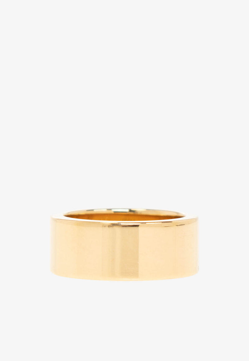 MM6 Maison Margiela Logo-Engraved Ring SM1UQ0095 SV0158-950