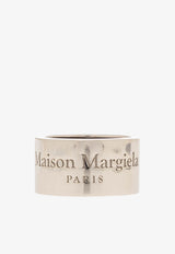 MM6 Maison Margiela Logo-Engraved Ring SM1UQ0096 SV0158-951