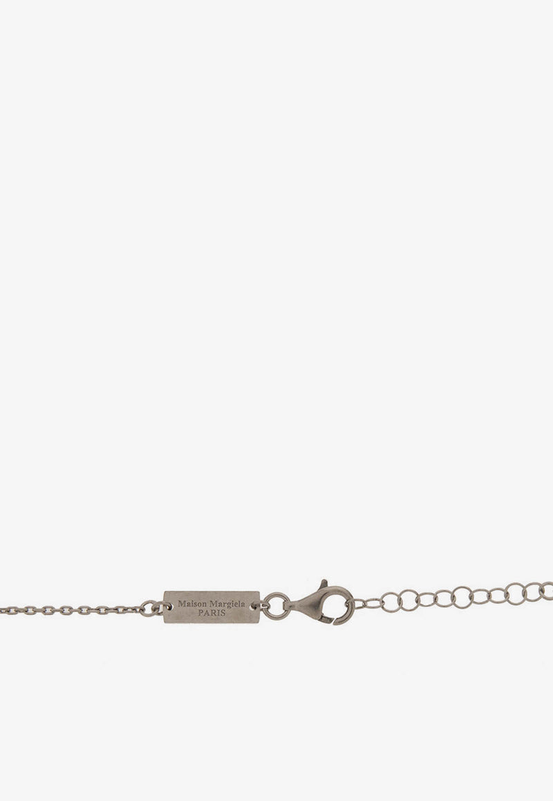 MM6 Maison Margiela Logo-Embossed Necklace SM1UU0032 SV0092-951