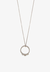 MM6 Maison Margiela Logo-Embossed Necklace SM1UU0032 SV0092-951