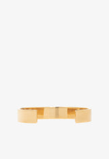 Maison Margiela Logo-Engraved Cuff Bracelet SM1UY0081 SV0158-950