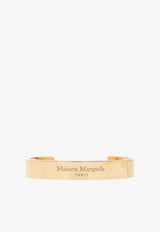 Maison Margiela Logo-Engraved Cuff Bracelet SM1UY0081 SV0158-950