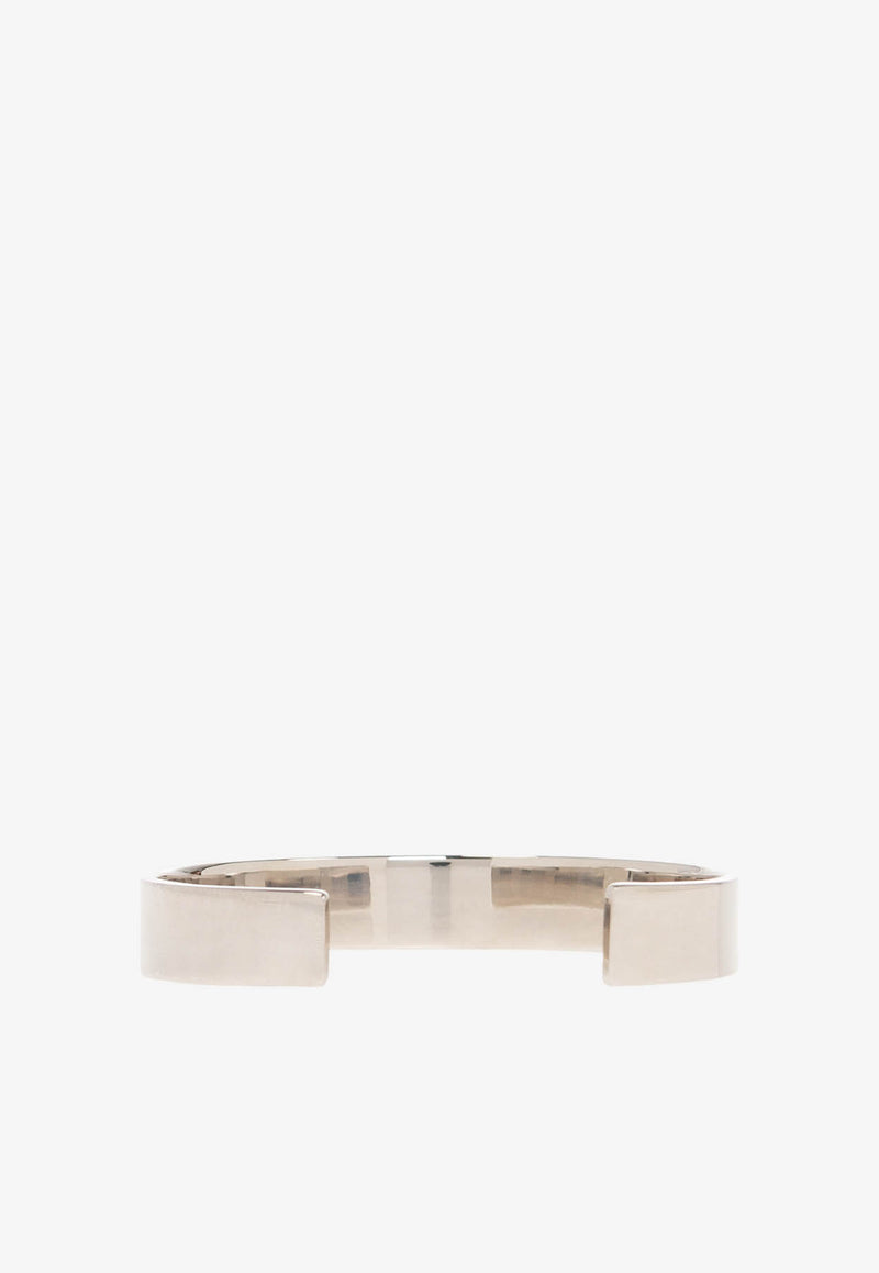 Maison Margiela Logo-Engraved Cuff Bracelet SM1UY0081 SV0158-951