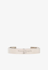 Maison Margiela Logo-Engraved Cuff Bracelet SM1UY0081 SV0158-951