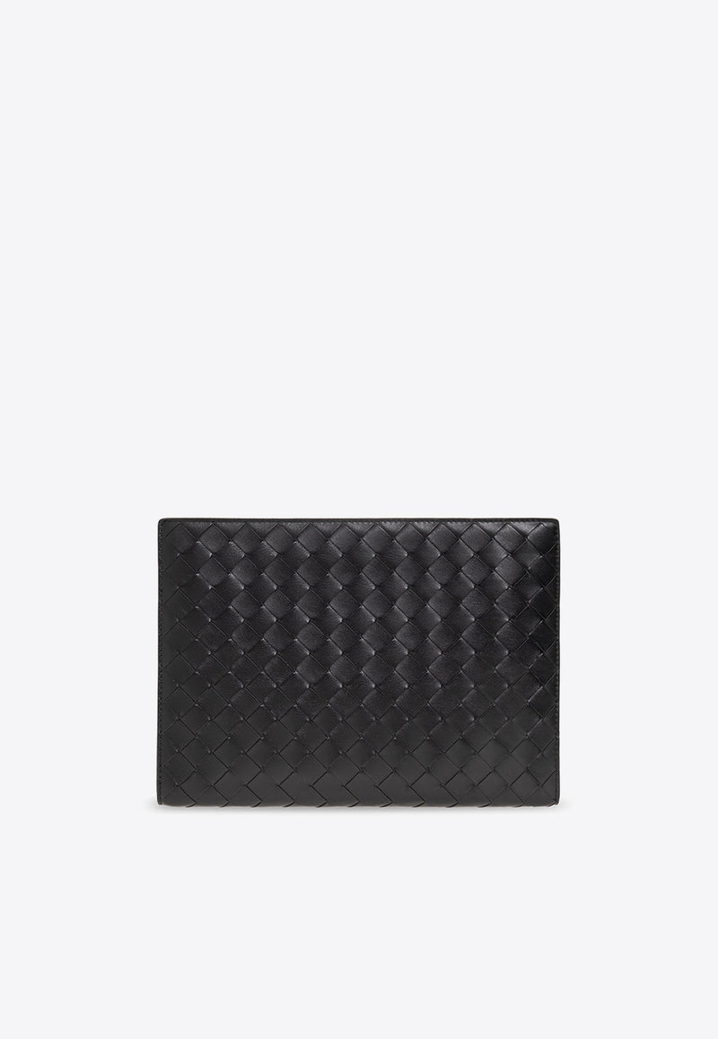 Bottega Veneta Intrecciato Leather Pouch 693675 V2E41-8803