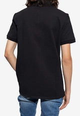 Balmain Basic Polo T-shirt Black AH1GB000 JB82-0PA