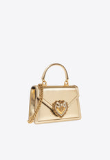 Dolce 
Gabbana Small Devotion Metallic Top Handle Bag BB6711 A1016-87503