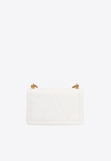 Dolce 
Gabbana Large Devotion Quilted Shoulder Bag BB7100 AW437-80002 White