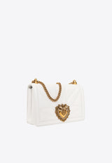 Dolce 
Gabbana Large Devotion Quilted Shoulder Bag BB7100 AW437-80002 White