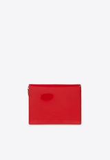 Dolce 
Gabbana 3D-Effect Logo Patent-Leather Crossbody Bag BB7287 A1471-80315 Red