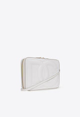 Dolce 
Gabbana Medium 3D-Effect Logo Camera Bag BB7290 AW576-80002 White