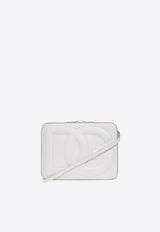 Dolce 
Gabbana Medium 3D-Effect Logo Camera Bag BB7290 AW576-80002 White