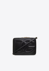 Dolce 
Gabbana Medium 3D-Effect Logo Camera Bag BB7290 AW576-80999 Black