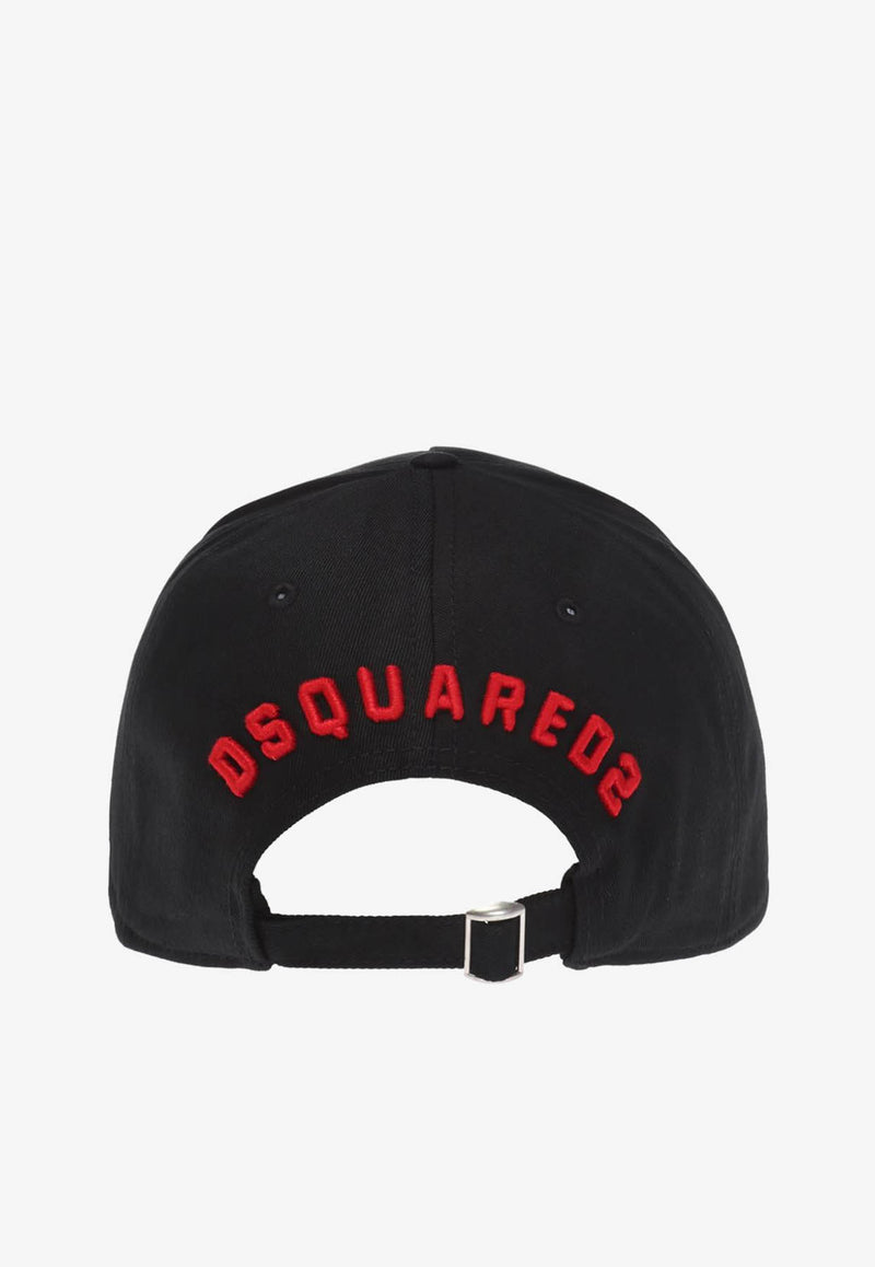 Dsquared2 Logo-Embroidered Baseball Cap BCM4001 05C00001-M002