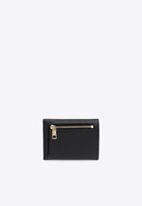 Dolce 
Gabbana Logo-Plate Leather Wallet BI0770 A1001-80999 Black